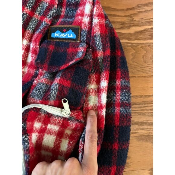 Kavu Plaid Sling Backpack - Picture 3 of 3
